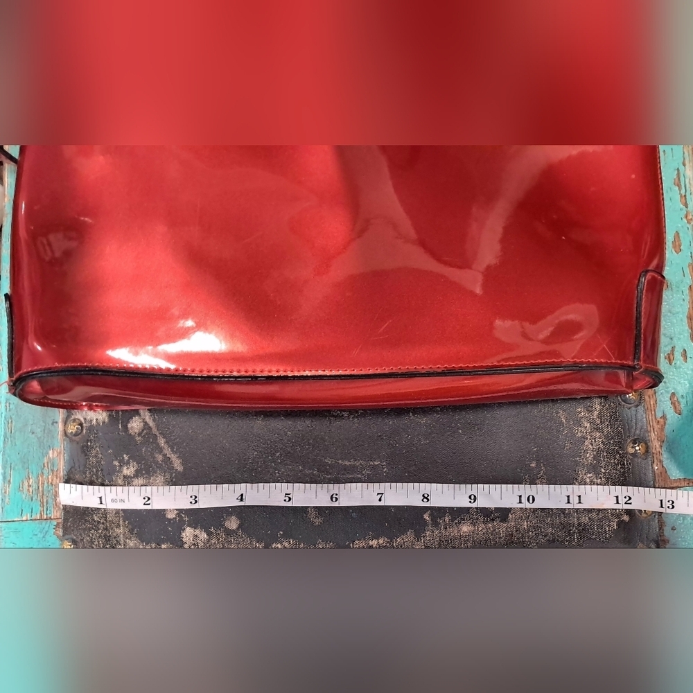 Frankie & Johnie Patent Leather Tote Bag - Picture 5 of 7